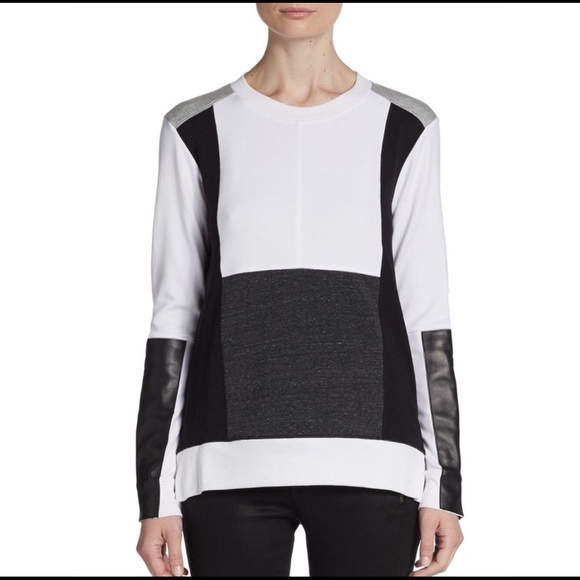 AIKO Danae Colorblock Sweatshirt - Picture 2 of 8